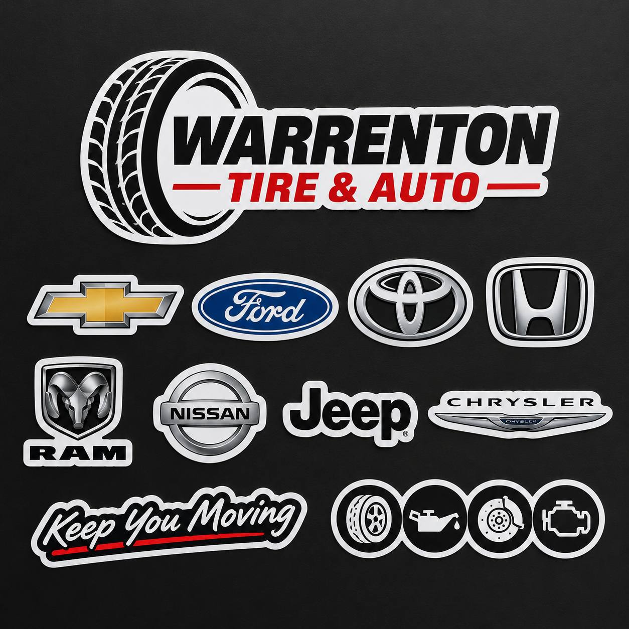 Vinyl Decal Sticker Pack