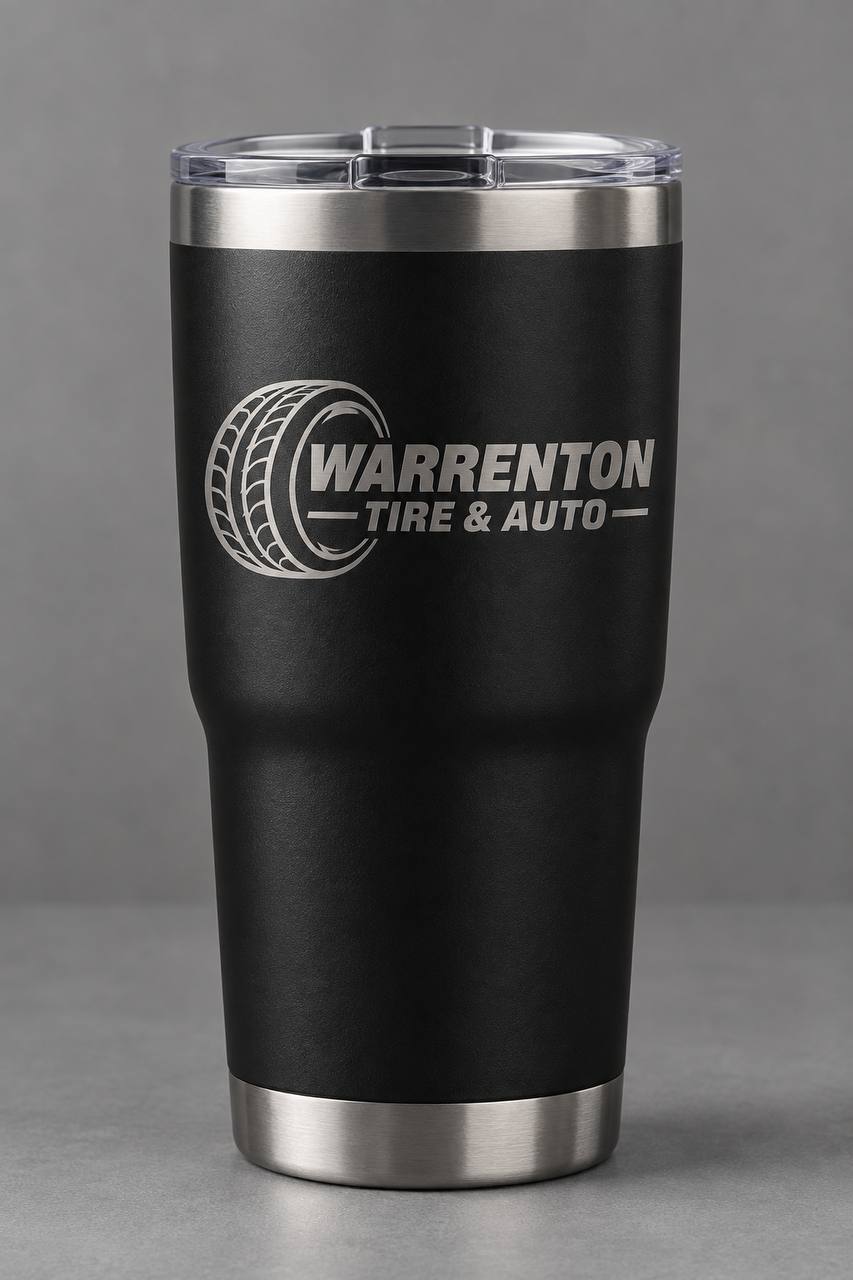 Branded Stainless Steel Tumbler